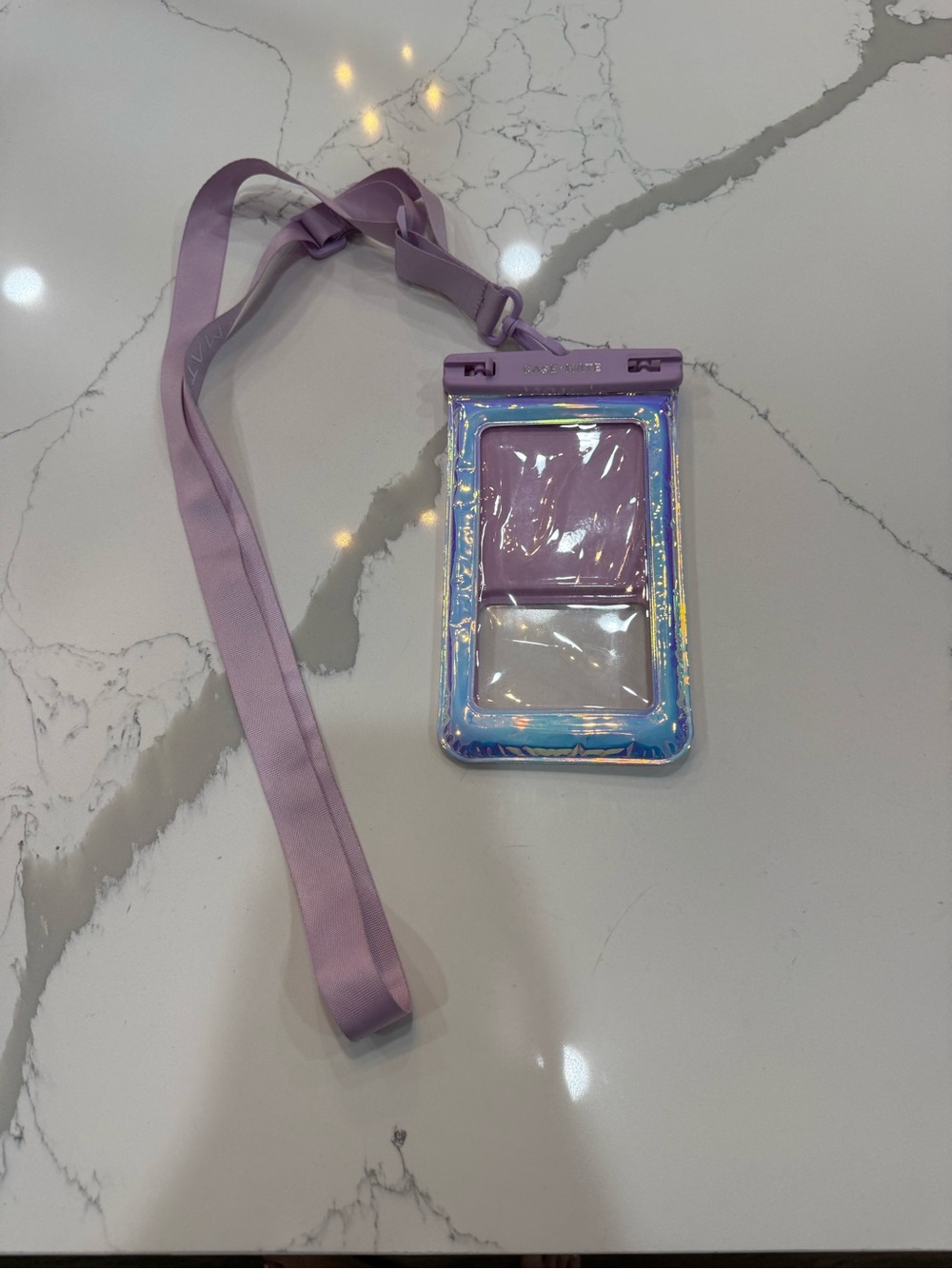 case-mate Lavender Iridescent Waterproof Phone Pouch